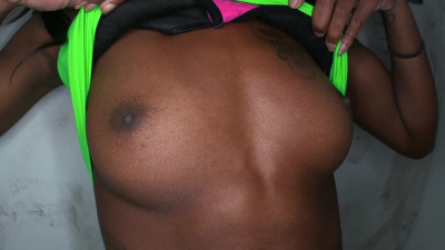 Black babe Lexxi Deep sucking & fucking white dicks in the gloryhole