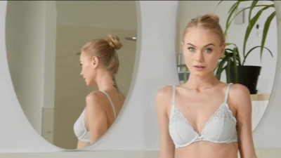 Fresh-faced Euro babe first porn audition